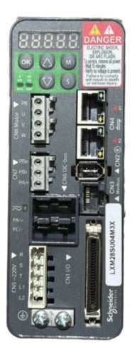 Servoacionamento Sercos 400w 2,6a Lxm28su04m3x Schneider 230 V