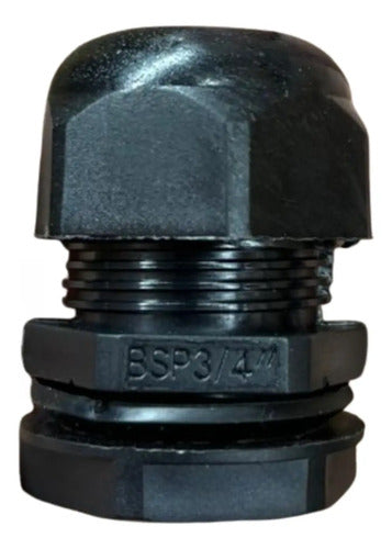 Kit Com 25: Prensa Cabo 3/4'' Bsp3/4 Preto S853cpti Steck