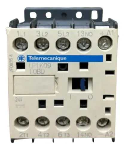 Contator Tripolar Tesys K 9a 1na 24vcc Lp1k0910bd Schneider 24v