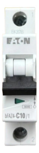 Kit Com 10: Disjuntor Unipolar Bfaz4-c10/1 10a 4,5ka Eaton