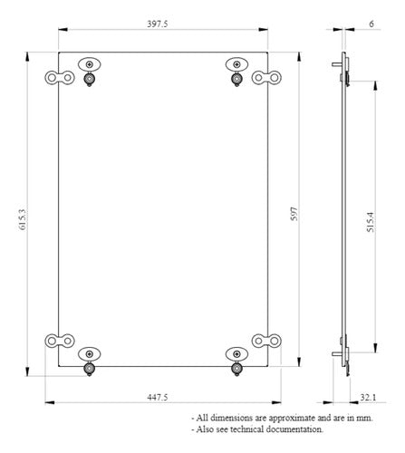 Teto L=400 P=600 Ip55 Lvs08654 08654 Schneider