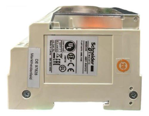 Interface 16 Saidas Rele Plugin C/ Led Abe7r16t212 Schneider