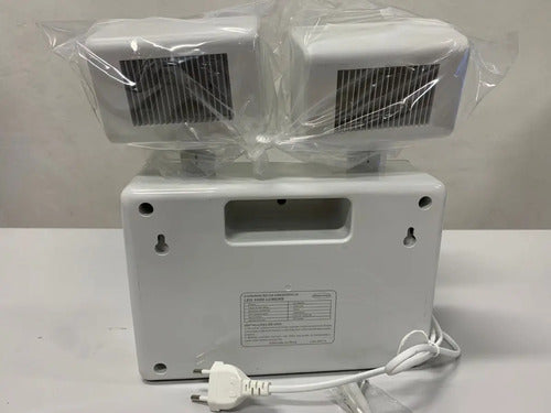 Luminária De Emergência 3000lm Led Autônoma Segurimax Branco
