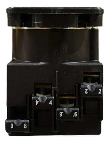 Botao Para 3 Contatos Sem Cames 45 90g 12a K1s3 Schneider Preto 690v