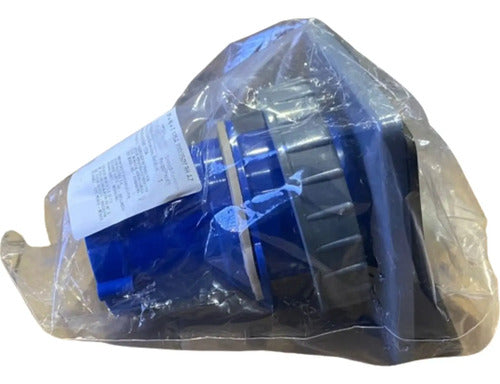Plug Fixo Embutir 3p+n+t 125a 200/250v 9h S5639w Az Steck Azul