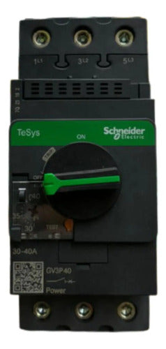 Disjuntor Termomagnético 30-40a Gv3p40 (modelo Nv) Schneider - 50/60hz