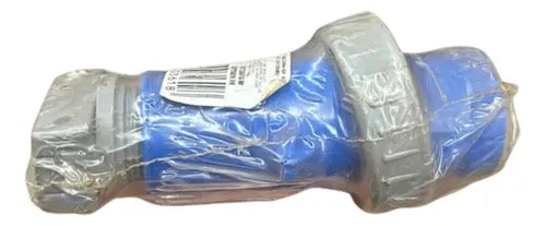 Plug S3076w 16a 2p+t 220/240v Azul Steck Azul