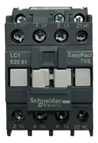 Contator 3p 25a 1nf 380vca 50/60hz Lc1e2501q7 Schneider 380vca