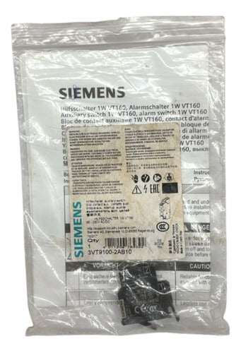 Contator Auxiliar 1naf 3vt9100-2ab10 Siemens Não Informado