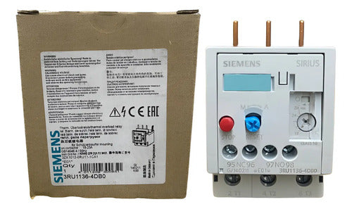 Rele Termico 3ru1136-4db0 18-25a Siemens -