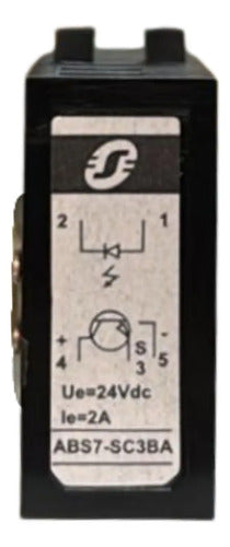 Relé Plug In 12mm Saida 24vcc 2a Abs7sc3ba Schneider 24vcc