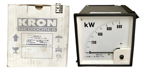 Wattimetro Ew96 Esq. 19 800/5a 480/115v Ip54 Kron 480/115v