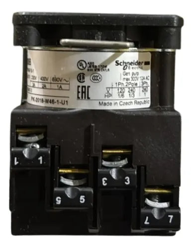 Bloco De Comutador Rotativo 9 Posições K1d008b Schneider Preto 690