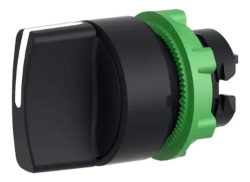 Cabeçote Para Chave Seletora Ø22mm 3 Pos Zb5ad8 Schneider Preto -