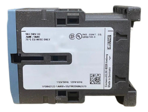 Contator Auxiliar 3rh2122-1ak60 110v Siemens 127v
