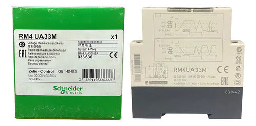 Rele Medição/controle 2naf 220/240vca Rm4ua33m Schneider 220/240