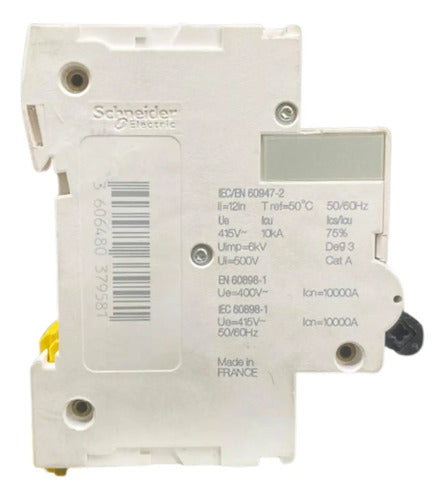 Disjuntor C120n 3p Curva D 80a 440v A9n18387 Schneider