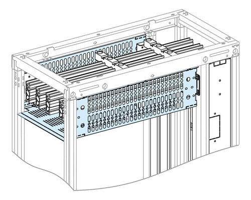 Proteção P/ Barra Horiz Lgye2500a Bs3200a Lvs04983 Schneider