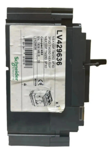 Disjuntor Tripolar 25a Nsx100f-tm25d Lv429636 Schneider