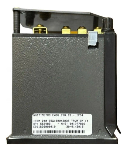 Wattimetro Ew96 Esq. 19 3000/5a 440/115v C/ Trmv Kron 440/115v