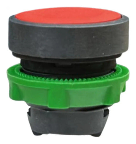 Botão Plástico Vermelho Zb5rta4 Schneider Vermelho -