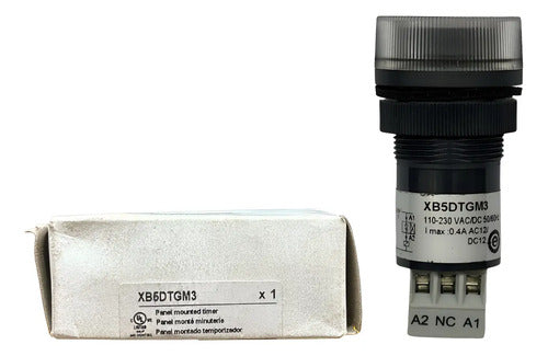 Temporizador Xb5dtgm3 22mm 60s 220v Schneider