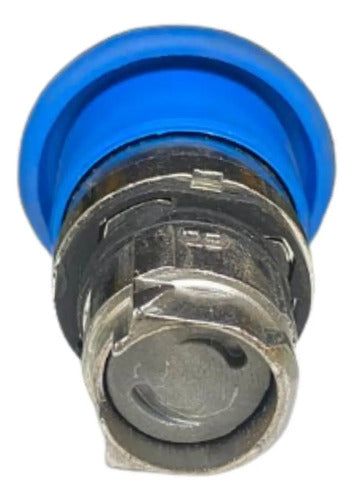Cabeçote Para Botão Ø22mm Metálico Azul Zb4bc6 Schneider Azul 0
