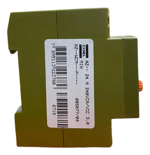 Rele Tempo Az 3min Az-wcm 24/240vca/vcc Coel 240vca/vcc
