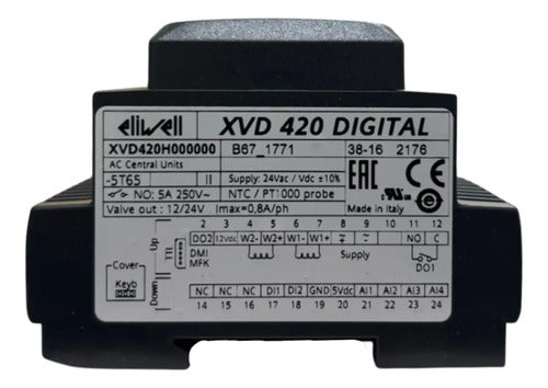 Controle Válvula Expansão 24v Xvd420h000000 Schneider