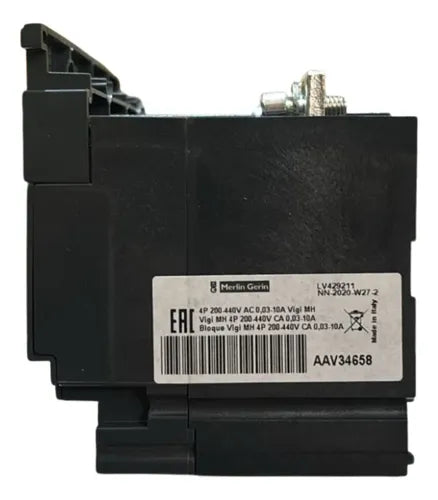 Bloco Vigi Mh Nsx100/160 4p 200/440vca Lv429211 Schneider 200/440vca