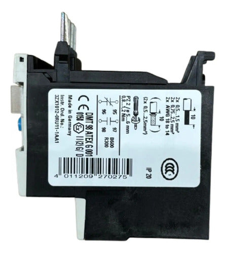 Relé Térmico 3ru1116-0gb0 0,45-0,63a Siemens -