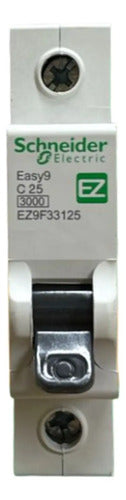 Kit Com 8: Disjuntor 25a 3ka 230vca Ez9f33125 Schneider