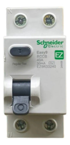 Interruptor Diferencial Idr 2p 40a 30ma Ez9r33240 Schneider