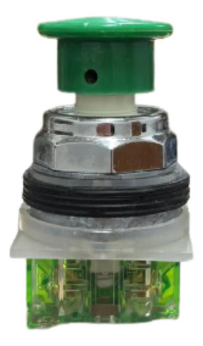 Botão 30mm Metálico 1na Verde 9001kr24gh5 Schneider Verde 1na