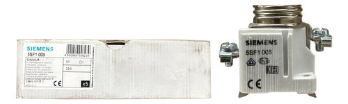 Kit Com 3 Unidades: Base Dz Diazed 25a 500v 5sf1005 Siemens