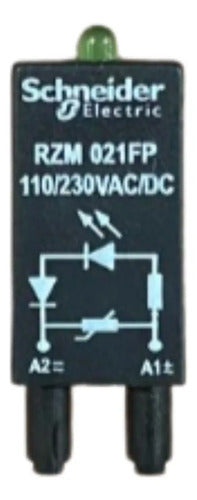 Kit Com 4: Módulo De Proteção 110/230v Rzm021fp Schneider