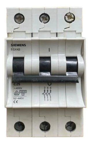 Disjuntor 5sx4325-7 3p Siemens Novo!