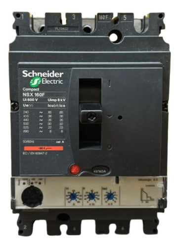 Disjuntor Nsx160f Micrologic 2.2 160a 3p Lv430770 Schneider