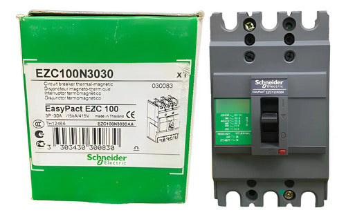Disjuntor 30a 3p 690v 6kv Ezc100n3030 Schneider Electric