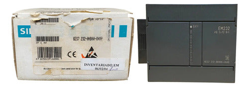 Modulo De Saida 6es7232-0hb00-0xa0 Siemens Cinza