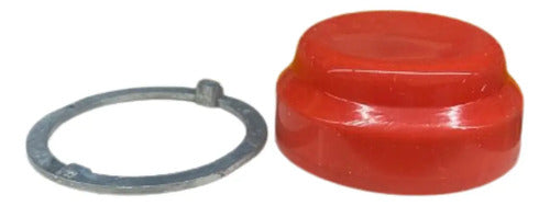 Capa Protetora Para Botao Vermelho 9001ku2 Schneider Vermelho