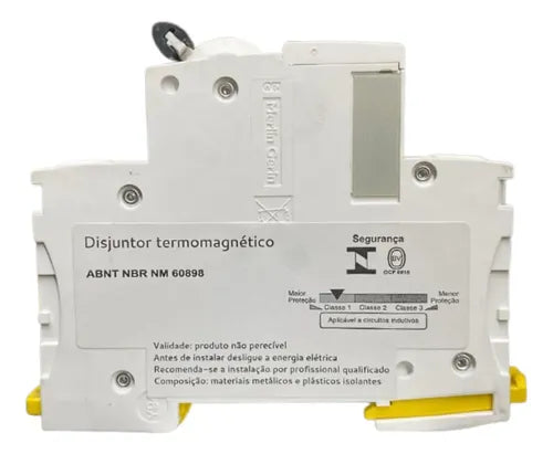 Disjuntor Acti9 Ic60n 1p Curva D 1a 440v A9f75101 Schneider 440v 50/60 Hz