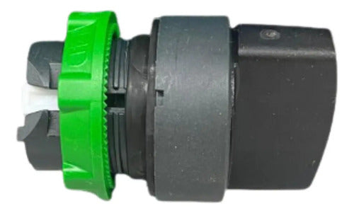 Cabeçote Para Chave Seletora Ø22mm Pt 2pos Zb5ad4 Schneider Preto -