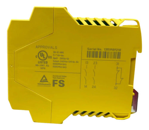 Relé De Degurança Psr-scp- 24uc/esm4/2x1/1x2 2963718 Phoenix 24vcc