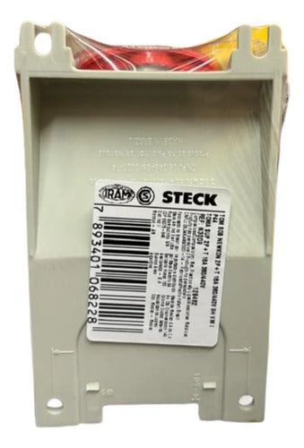 Kit Com 2: Tomada N3009 16a 2p+t 380/440v Vermelha Steck Vermelho