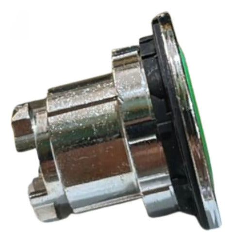 Kit Com 3: Cabeçote Para Botão Faceado Vd Zb4fa3 Schneider Verde 0