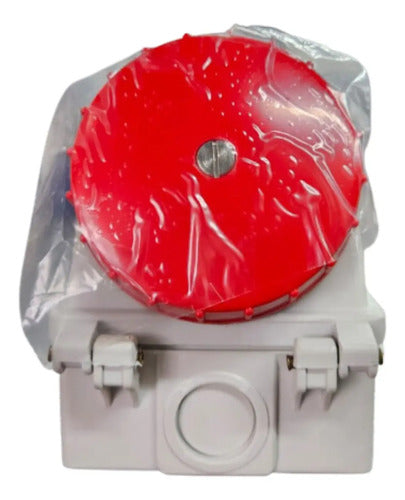 Tomada Sob Surelock 3p+n+t 16a 380/440v 6h Vm S5006b Steck Vermelho