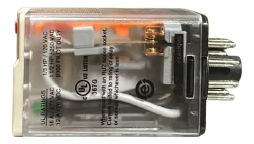 Kit Com 2: Rele De Interface 230vac 10a Rumc2ab2p7 Schneider 220v