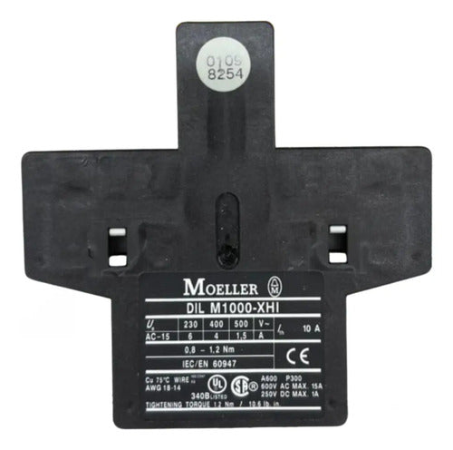 Bloco De Contato Dilm1000-xhi11-si 1naf Moeller -