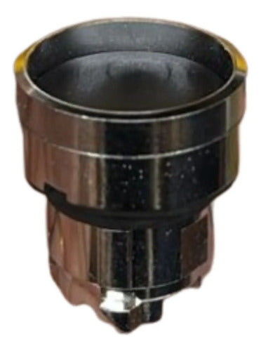 Kit Com 3 Peças: Cabeçote Para Botão 22mm Zb4ba26 Schneider Preto -